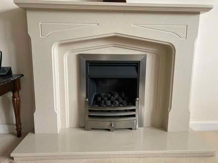 Photo of free Marble fire surround (Elmdon Heath B92) #1