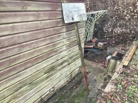 Photo of free Basketball hoop and backboard. (Sharpstone) #1