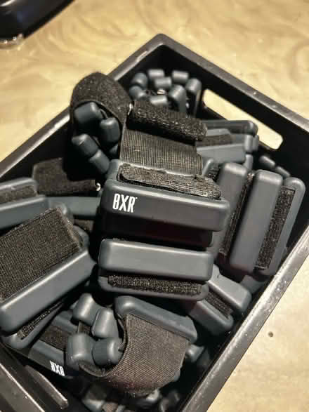 Photo of free 22 Alo mats and 25 ankle weights (W1U 5QY) #2