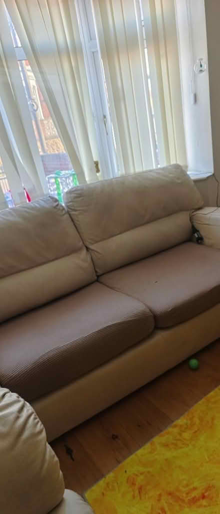 Photo of free 3 and 2 seater beige sofa (New basford NG7) #4