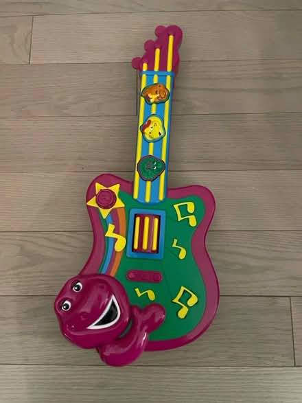Photo of free Barney toy guitar (Kennedy/16th in Markham) #1