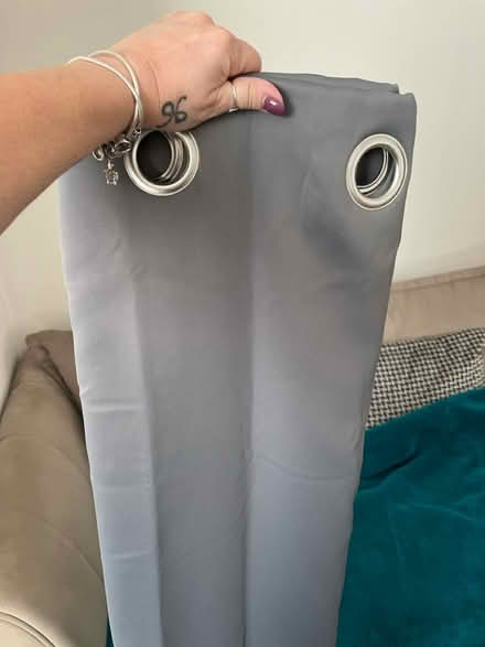 Photo of free Grey blackout curtains (Carshalton SM5) #1