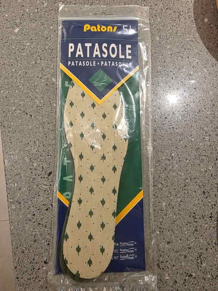 Photo of free Pair of cushioned insoles size 5, new, unopened (Skipton BD23) #1