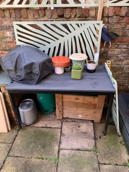 Photo of free Garden table (Hammersmith W6, Brackenbury) #1