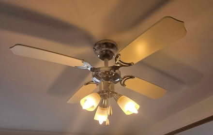 Photo of free Ceiling light and fan (Little Heath RG31) #1