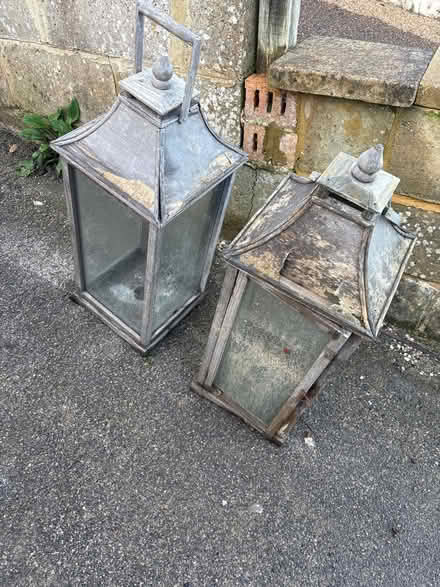 Photo of free Wooden lanterns (poor condition) (Lewes nevill) #1