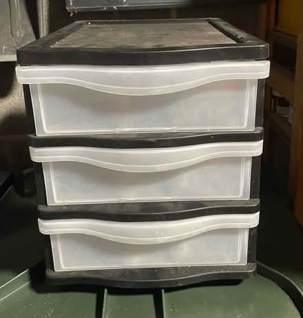 Photo of free Plastic storage drawers (Fawdon NE3) #1
