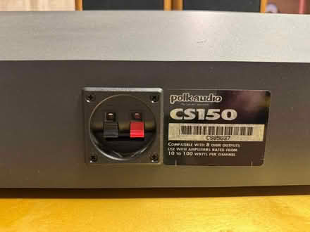 Photo of free Speaker-Polk 5" - Bookshelf Speaker (Westminster) #2