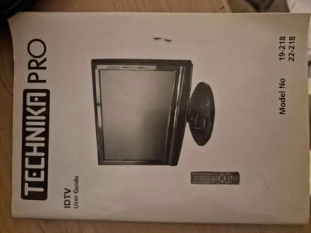 Photo of free Technixes TV LCD IPod doc station (BN27) #1