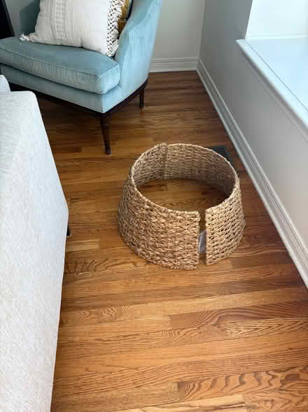 Photo of free Rattan Tree skirt (Kanata Lakes) #2