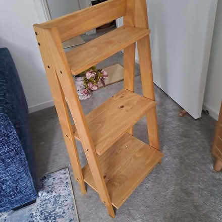 Photo of free Small wooden ladder type shelf unit (Old Town TN40) #2
