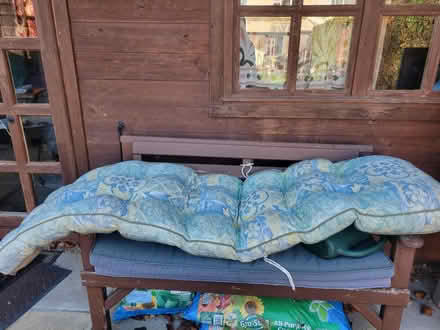 Photo of free Cushion for garden recliner (Letchworth Garden City) #1