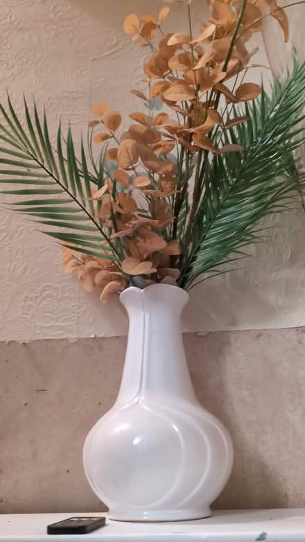 Photo of free White Ceramic vase (Long Eaton NG10) #1