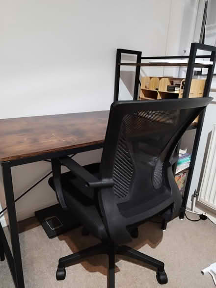Photo of free Office Desk & Chair (NW7 (Mill Hill)) #2