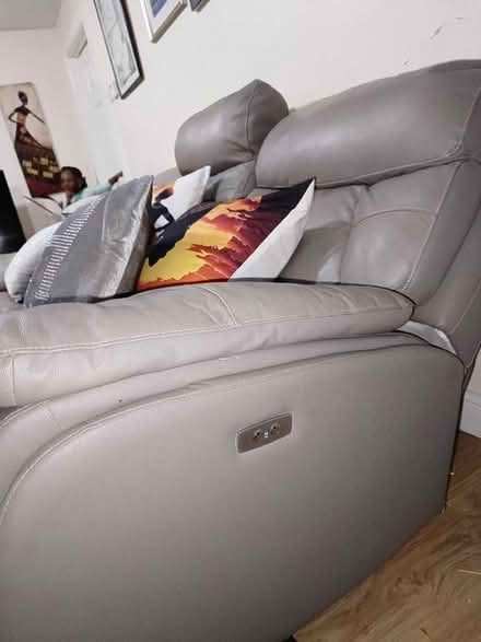 Photo of free Grey Recliner Sofa (Rugby CV21) #3