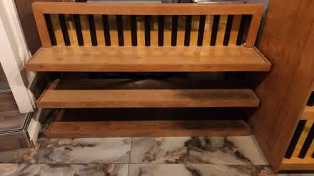 Photo of free tall wood shelves (4 griffin centre KT11JT) #2