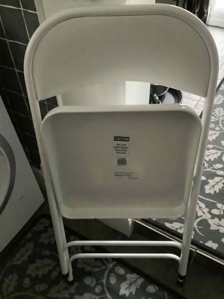 Photo of free Metal Folding Chair (Oxton Village CH42) #3