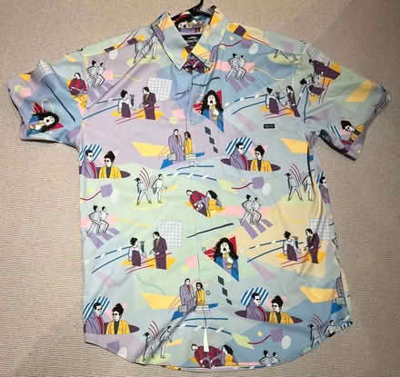 Photo of free Two RESVLTS brand novelty shirts, size large (Wandsworth SW18) #1