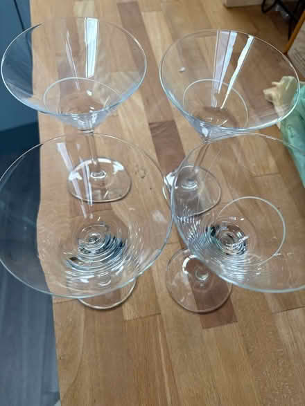 Photo of free Four cocktail glasses (NW2) #1