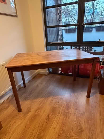 Photo of free Wooden table (De Beauvoir Town N1) #1