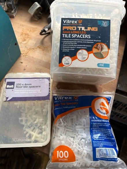 Photo of free Tile spacers (Glazebrook, WA3) #1