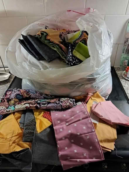 Photo of free Large bag of fabric (Acklam TS5) #1