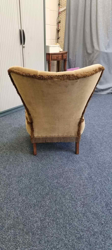 Photo of free Small upholstered chair (Ravensbourne BR1) #3