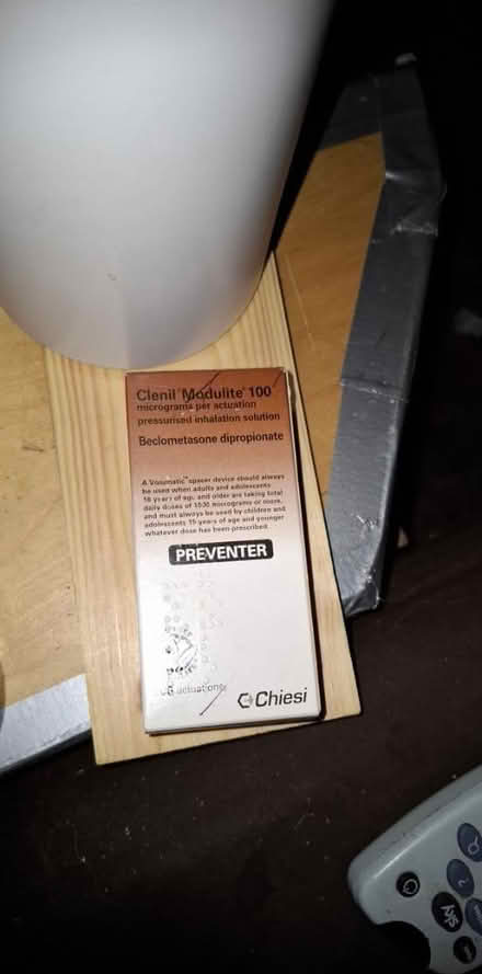 Photo of free Brown Asthma preventer Inhaler (Kieghley BD21) #2