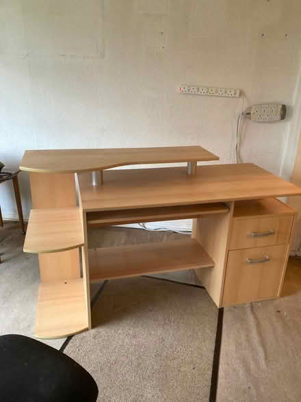 Photo of free Computer desk and chair (North Bushey WD25) #1