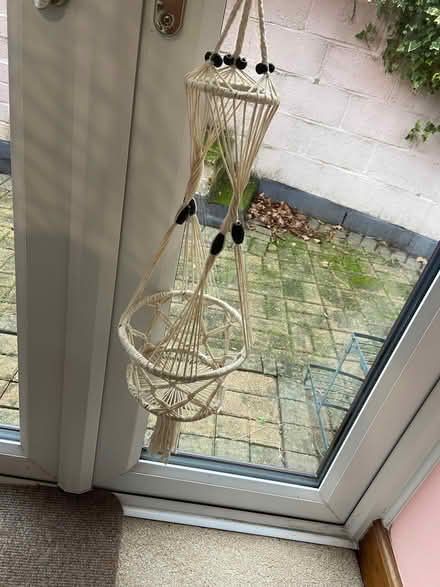 Photo of free Macramé hanging plant holder (Colwall Stone WR13) #1