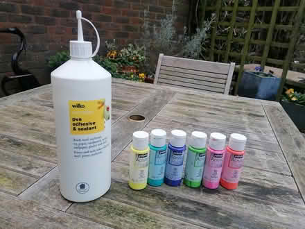 Photo of free Acrylic paints and PVA glue (Didcot, Ladygrove, OX11) #1