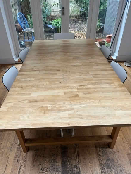 Photo of free Wooden kitchen dining table/chairs (SE5) #2