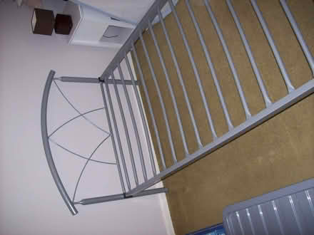 Photo of free Metal bed frame (Prestbury GL52) #2