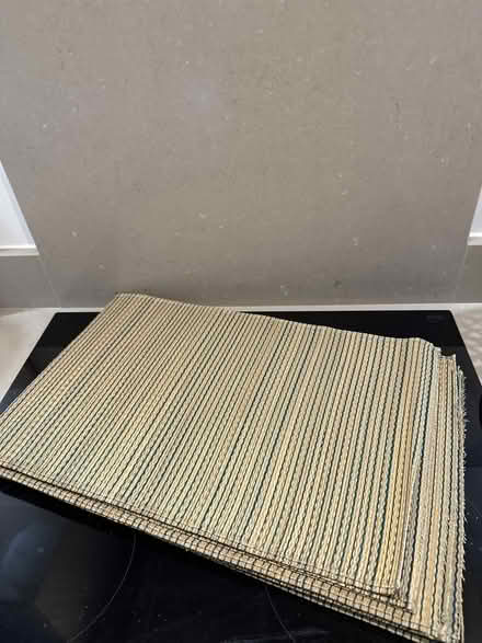 Photo of free 12 Japanese woven bamboo placemats (Woodford SK7) #1