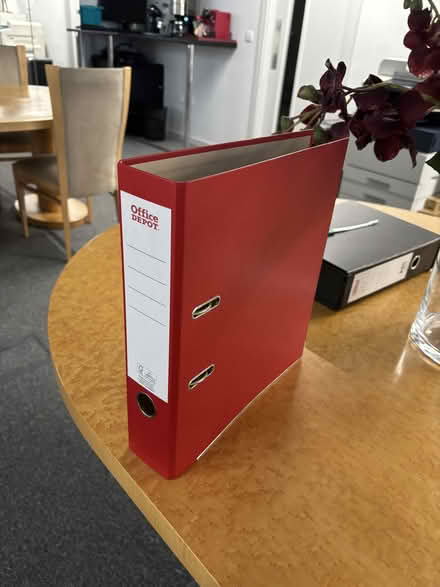 Photo of free A4 Lever Arch Files (South Kensington SW7) #1