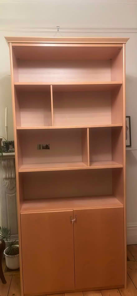 Photo of free Wooden Beech Veneer shelves (Near the railway station CB1) #3