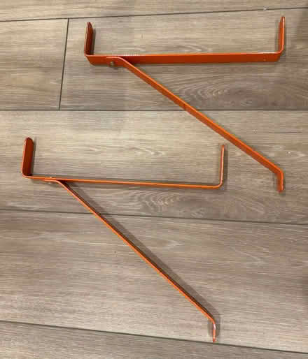 Photo of free Metal shelf supports x 2 (Shenley WD7) #1