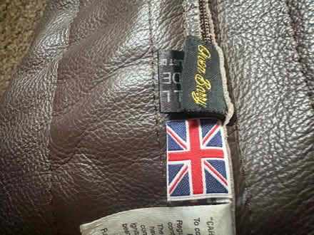 Photo of free Dark brown leather bean bag (Bridgnorth WV16) #3