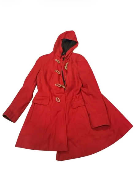 Photo of free ASOS Woman’s Red Coat (Brooklyn Storage) #1