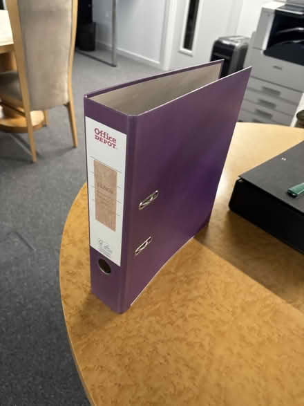 Photo of free A4 Lever Arch Files (South Kensington SW7) #3