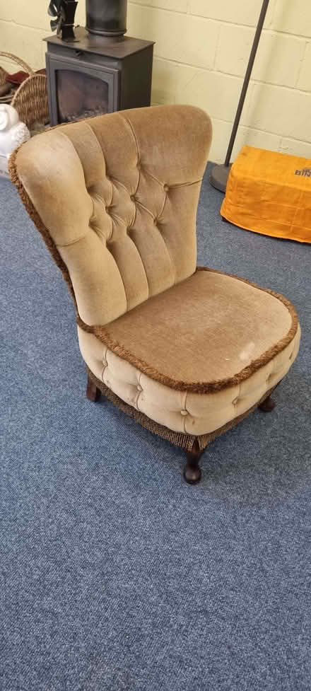 Photo of free Small upholstered chair (Ravensbourne BR1) #4