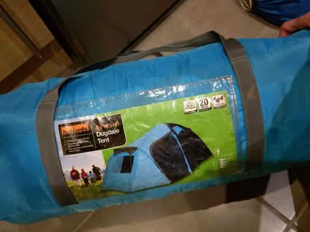 Photo of free Halfords 4 person double skin tent (Buggs Bottom RG4) #1
