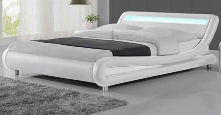 Photo of free King size bed frame (Se24 9bq) #1