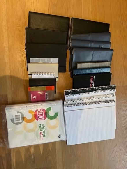 Photo of free notebooks (Earls Court SW10) #1
