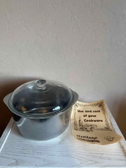 Photo of Frying pan with glass lid from Heritage (Chapeltown S35) #1