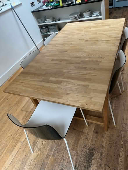 Photo of free Wooden kitchen dining table/chairs (SE5) #4