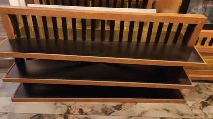 Photo of free tall wood shelves (4 griffin centre KT11JT) #1