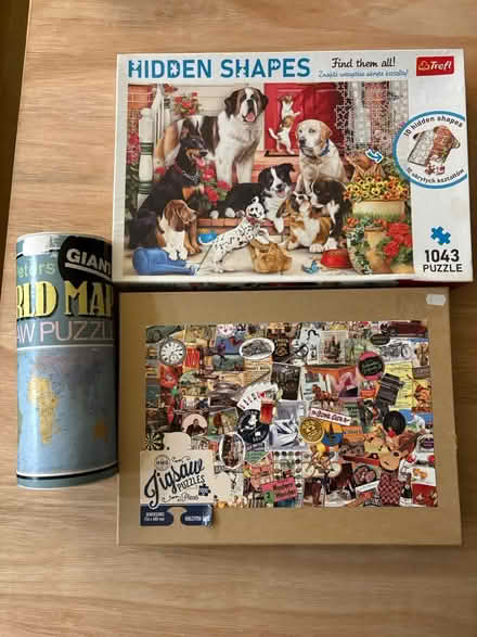 Photo of free X3 jigsaws (Bingley BD16) #1