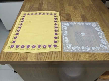 Photo of free Tray Cloths/Dressing table Cloths (Caversham Park RG4) #1