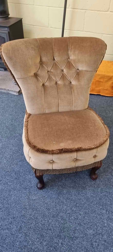 Photo of free Small upholstered chair (Ravensbourne BR1) #1